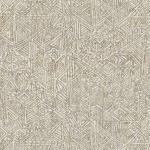 Longmont Bone Global Geometric Wallpaper