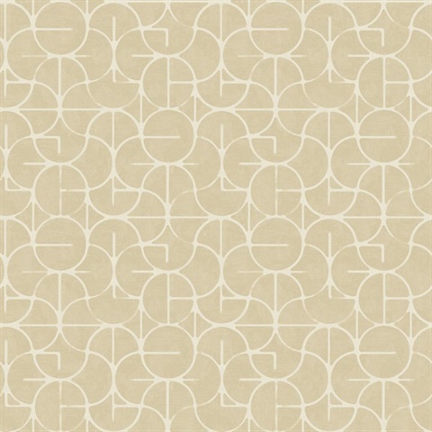 Looking Glass Straw Wallpaper