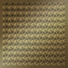 Loom Ceiling Panels Metallic Gold