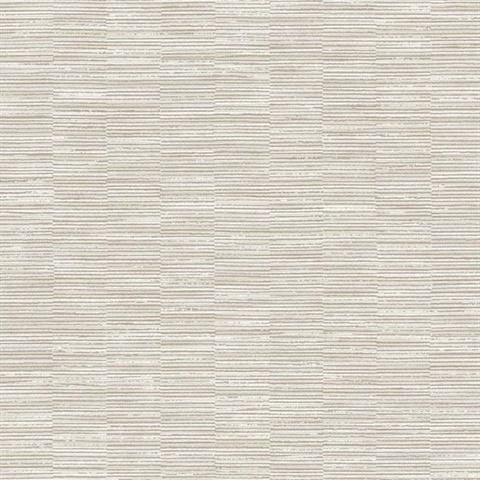 Loom-inosity Touch of Grey Commercial Wallpaper
