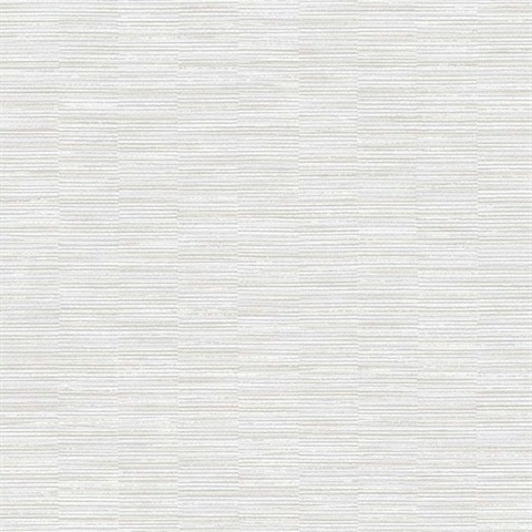 Loom-inosity White On Commercial Wallpaper