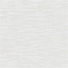 Loom-inosity White On Commercial Wallpaper
