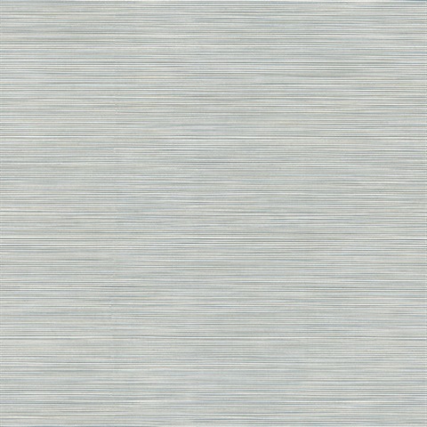 Lorn Light Blue Faux Grasscloth Wallpaper