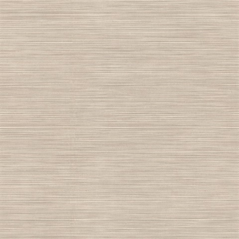 Lorn Light Brown Faux Grasscloth Wallpaper