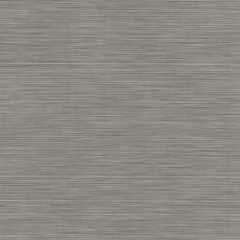 Lorn Taupe Faux Grasscloth Wallpaper