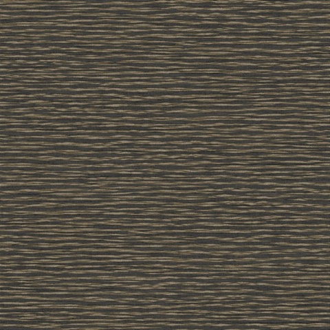 Lotus Weave Charcoal Faux Woven Grass Wallpaper