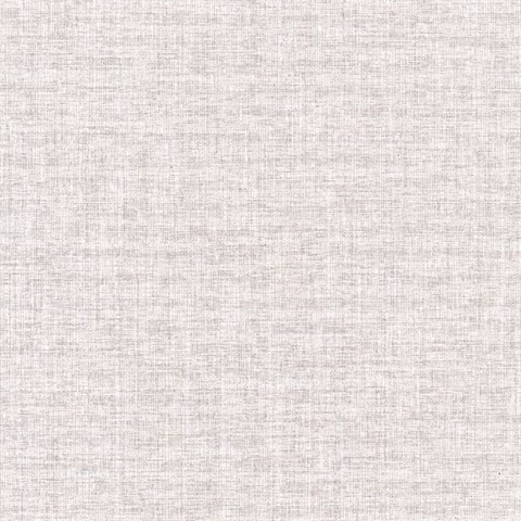 Louis Off White Weathered Faux Linen Commercial Wallpaper