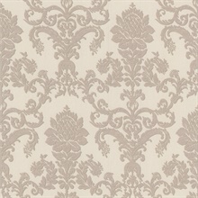 Louis-Philippe Taupe Damask