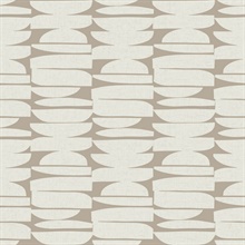 Lovely Libra Dune Mediterranean Geometric Stripe Wallpaper