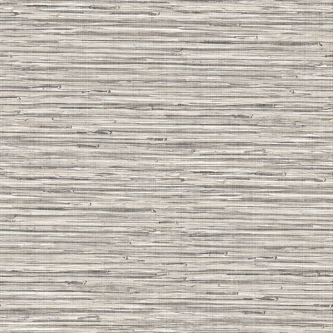 Lucas Charcoal Textile String Linen Wallpaper