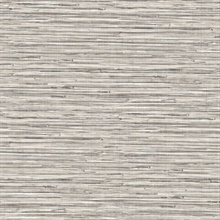 Lucas Charcoal Textile String Linen Wallpaper