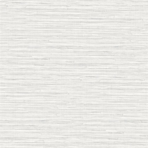 Lucas Ibis White Textile String Linen Wallpaper