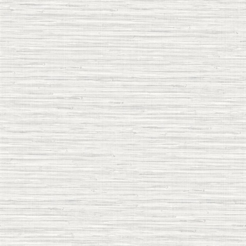 Lucas Ibis White Textile String Linen Wallpaper
