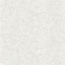 Lula Light Grey Paisley