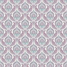 Lulu Plum Damask