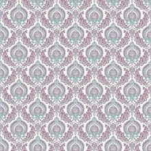 Lulu Plum Damask