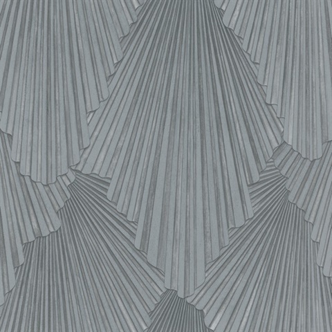 Lumiere Pewter Deco Geo Wallpaper