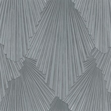 Lumiere Pewter Deco Geo Wallpaper