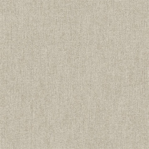 Lustre Linen Beige Wallpaper