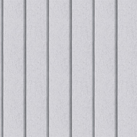 Luxe Concrete Slat Grey Wallpaper