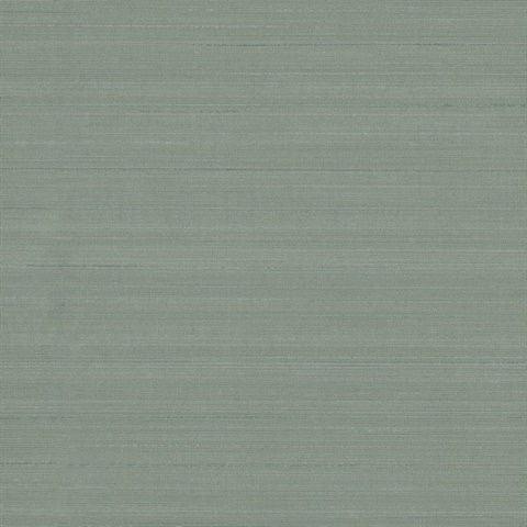 Luxe Sea Green Silk Texture Wallpaper