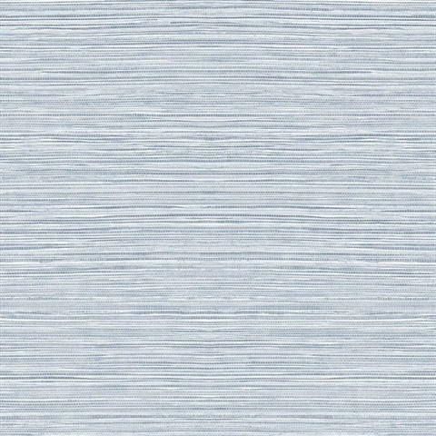Luxe Sisal Grasscloth Sea Breeze Peel and Stick Wallpaper