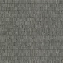 Luz Black Faux Basketweave Wallpaper