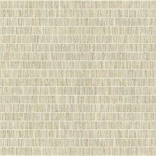 Luz Taupe Faux Basketweave Wallpaper