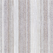 Lyra Lavender Distressed Stripe Wallpaper