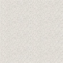 Mackintosh Light Grey Textured Abstract Bamboo Stripe  Wallpaper