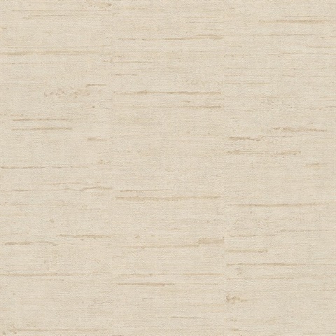 Maclure Champagne Striated Textured Wallpaper