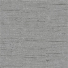 Maclure Silver Striated Textured Wallpaper