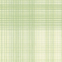 Madras Green Plaid Textured Wallpaper