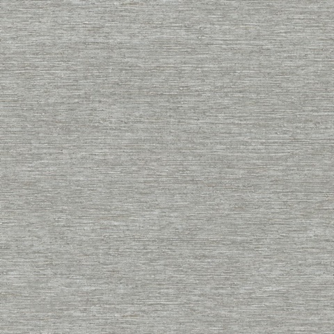 Mae Slate Faux Grasscloth Wallpaper