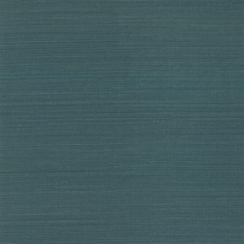 Maguey Sisal Aegean Blue Wallpaper