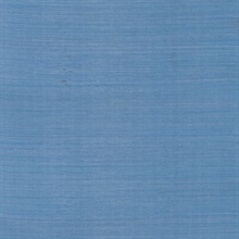 Maguey Sisal Azure Grasscloth Wallpaper