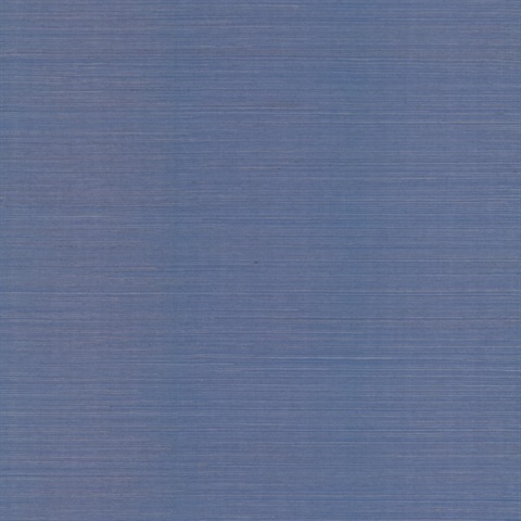 Maguey Sisal Bluebell Grasscloth Wallpaper