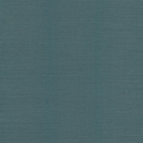 Maguey Sisal Dark Teal Grasscloth Wallpaper