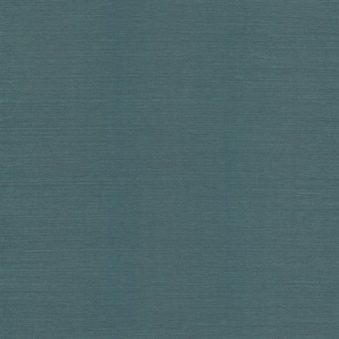 Maguey Sisal Dark Teal Grasscloth Wallpaper