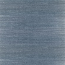 Maguey Sisal Denim Grasscloth Wallpaper