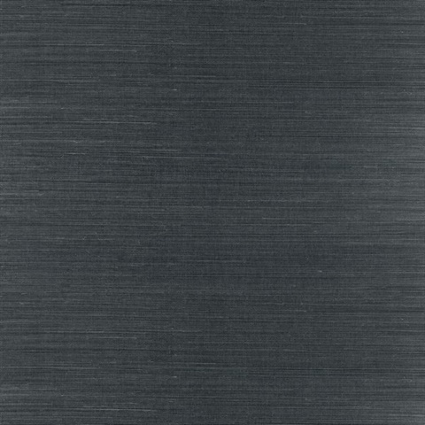 Maguey Sisal Gunmetal Grasscloth Wallpaper