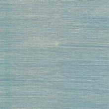 Maguey Sisal Vanilla Turquoise Wallpaper