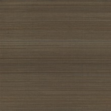 Mai Dark Grey Abaca Grasscloth Wallpaper