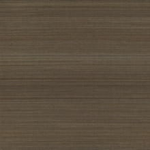 Mai Dark Grey Abaca Grasscloth Wallpaper