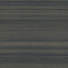 Mai Indigo Abaca Grasscloth Wallpaper