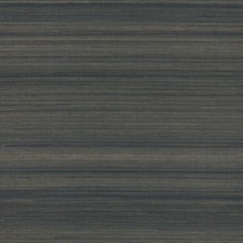 Mai Indigo Abaca Grasscloth Wallpaper