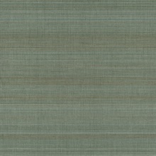 Mai Teal Abaca Grasscloth Wallpaper