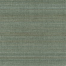 Mai Teal Abaca Grasscloth Wallpaper