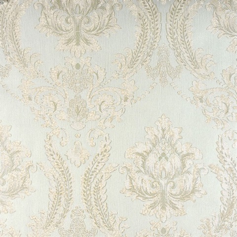 Maizey Mint Damask