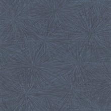 Majestic Denim Starburst Wallpaper